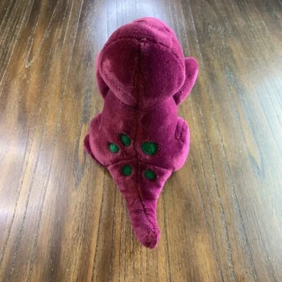 Vintage Dakin Lyons Group Original Barney The Dinosaur plush Backyard Gang *READ